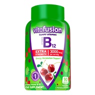 Vitafusion Extra Strength Vitamin B12 Gummy Vitamins for Energy Metabolism Support and Nervous Syste