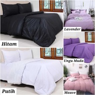 KATUN Bedcover Set Bedcover Only Plain Cotton Various Colors Beautiful Elegant Size Single Double 90