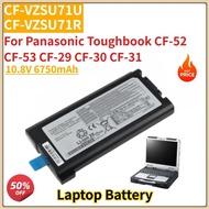 High Quality CF-VZSU71U CF-VZSU71R Laptop Battery 10.8V 6750mAh For Panasonic Toughbook CF-52 CF-53 