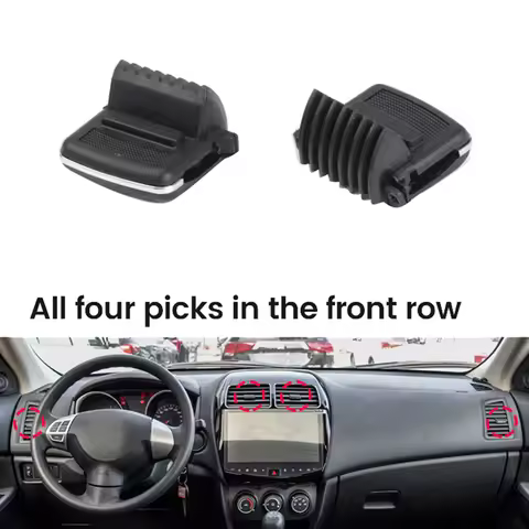 Car Air Vent Paddle Clip For Mitsubishi Outlander Sport ASX 2013-2018 Car Dashboard A/C Vent Clip Pa