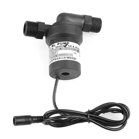 DC24V 18W for solar Water Heater Pump for Hot Circulation, 1/2 BSP Inlet/Outlet Threads, Durable & E