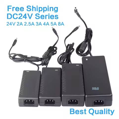 AC DC Adapter 24V 2A 2.5A 3A 4A 5A 8A Power Supply adapater for Water Purifier Led Stip DC 24V 48W 6