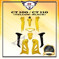 CT100 / CT110 COVER SET MODENAS CT 100 / 110 (YELLOW + BLACK)