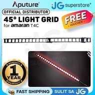 Aputure 45 Fabric Grid for Amaran T4C / T2C LED Tube Light Wand with Hook & Loop Attachment