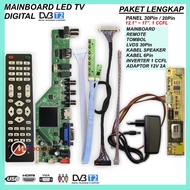 Universal LCD TV Board DIGITAL DVBT2 Panel size 24" - 24" LCD CCFL Laptop Tv Monitor