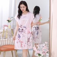 65-80KG Sleepwear Nightwear Nightdress 827 Gaun Tidur Baju Tidur Wanita Dress Malam