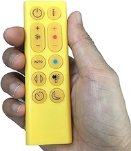Replacement Remote Control Compatible for HP06 HP09 Dyson Pure Hot + Cool Purifying Fan Air Purifier/Heater (Yellow)