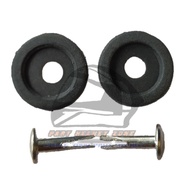 Split nails || Rivet nails and rubber rings || Helmet strap rivet | Not a compact or flat rivet |