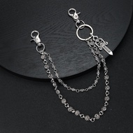 Chrome Hearts Wallet Chain Double Vintage Pants Chain 35CM/55CM Wallet Chain