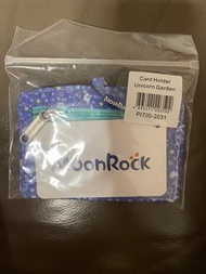 (包平郵）全新MoonRock藍色Unicorn Garden八達通咭套/錢包兩用連掛頸