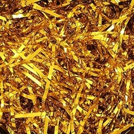 SOFPLATE 100G Basket Filler Paper Shred Gold Box Filler Crinkle Paper Plastic Shiny Metallic Iridesc