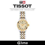 [Official Tissot Warranty] Tissot T129.210.22.263.00 WOMEN'S CLASSIC DREAM ANALOG IVORY DIAL STEEL WATCH T1292102226300