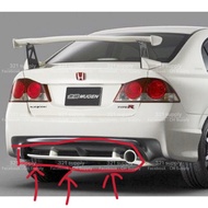 HONDA CIVIC FD FD2R 2006 TYPE R MUGEN REAR BUMPER LIP SKIRT DIFFUSER  BODY KIT BODYKIT