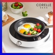 [CORELLE] SEKA IH induction cooker / Electric portable kitchen hob range / frying pan pot wok grill steamer