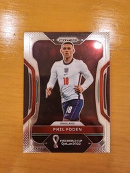 Phil Foden Panini Prizm England 英格蘭 足球卡