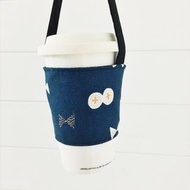 hairmo日式風蝴蝶環保咖啡杯套/飲料杯提帶-2色