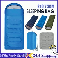 READY STOCK Portable Sleep Bag Waterproof Outdoor Camping Hiking Travel Sleeping Bag Tebal Lembut Ma