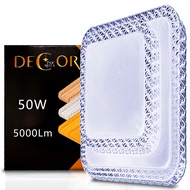 LED Ceiling Light Fixture, Surface Mount, Crystal Effect, Starry Sky, 3 Colors, Bivolt, Infinite Edg