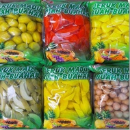 【HALAL】SSYP Jeruk Madu Buah-Buahan (Kelubi /Mangga Hijau/Mangga Kuning /Betik Merah) 腌制水果 1kg