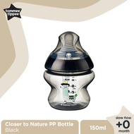 Produk Tommee Tippee Botol Susu Bayi PP Decor Bottle 150 ml - Black