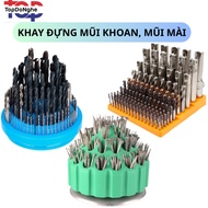 Drill and Grinder Organizer Tray in Many Sizes - Neat, Scientific - Suitable from 0.1mm to 33mm for 