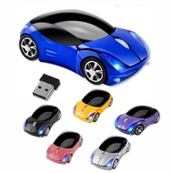 Wireless Mouse LED Lighting USB Receiver 2.4GHz Mice 3D Car Shape For Gaming PC Laptop