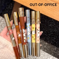 OUT-OF-OFFICE Multi-Purpose Pen Contouring Blush Concealer Brightening Double-Ended [LINE FRIENDS] O