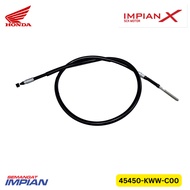 CABLE COMP., FR. BRAKE(45450-KWW-C00)100% ORI HONDA GENUINE PART - WAVE ALPHA V1