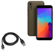 BoxWave Cable Compatible with BLU C5L Max - DirectSync Cable, Durable Charge and Sync Cable for BLU 