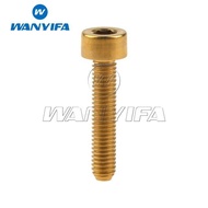 【Worth-Buy】 Wanyifa Titanium Bolt M3x6 8 10 12 15 18mm Stigma Screw For Bicycle Titanium Fastener