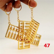 Keychain Chinese Abacus Pendant Enhance Financial Performance "Chinese Abacus" Meaning Can Think Mon