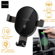 70mai Mobile Phone Car Stand For iPhone X XR Xs Max Samsung Xiaomi Wireless Charging Car Holder