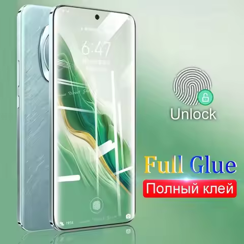 Full Glue Screen Protector for Realme 14 Pro Plus 13 12 11 10 GT Neo 6 P3 P2 Oppo Find X8 Pro X7 Ult