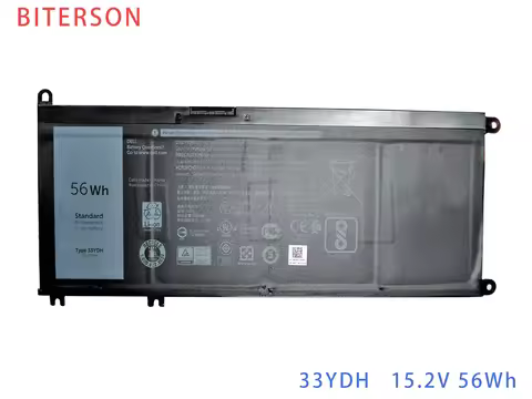 Biterson 33YDH Laptop Battery for Dell Inspiron 15 7577 17 7000 7773 7778 7786 7779 2in1 G3 15 3579 