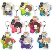 Anime Keychain Loen Hetalia: World Stars Charappu Fleur Ver Acrylic Keychain Pendant Ornamentn Fans 