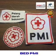 MERAH PMI BET NEAT EMBROIDERY (INDONESIAN RED CROSS) SIZE 6-10CM