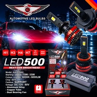 2026 AQ LED 700 500 300 SERIES SUPPORT 24V & 12V BATTERY HEAVY-DUTY Jentera Berat H1 H3 H4 H7 H8/11/