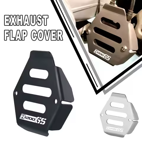 Motorcycle Exhaust Flap Cover Protector pipe valve Guard For BMW R1200GS ADV R 1200 GS 2010 2011 201