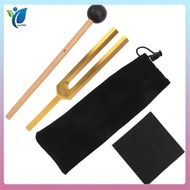 528 Hz Tuning Fork, Gold  Tuning Forks 528 Hz for Healing, Musical Instrument, Meditation, Relaxatio