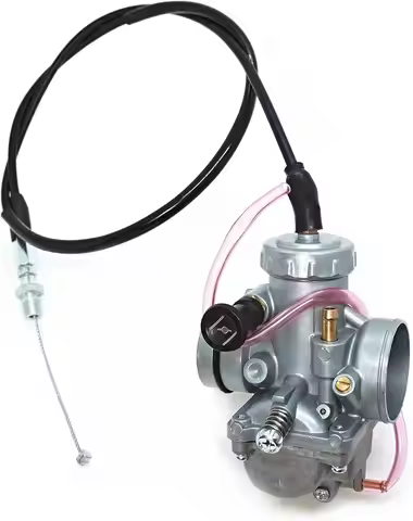 Carburetor and Throttle Cable for Yamaha Blaster 200 YFS200 YFS200SE 1988-2006