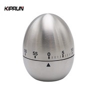 KIPRUN Kitchen Timer, 60 Minutes Stainless Steel Egg Kitchen Timer, Mechanical Count Down Waterproof