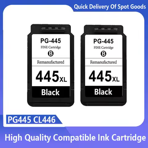 Compatible For Canon PG 445 PG-445 PG-445XL Ink Cartridge MX494 MG2440 MG2540 MG2940 MG2942 Cartridg