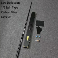 COD 10/11.5/13mm Tip Predator Carbon Fiber Ako Billiards Cue Stick 1/2 Split Type Joint Maple Low De