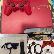 95%勁新行貨Sony ps3特別版 320GB CECH-3012B遊戲機+原裝手製1pcs+鏡頭及控制棒1pcs...