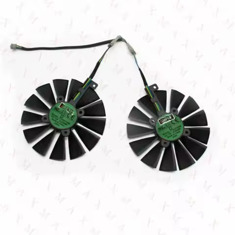 LL Fan For ASUS STRIX T129215SM RX 470 570 580 RX470 RX480 RX570 RX580 Card New