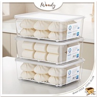 【Woody】Fridge Storage Container Freezer Organizer Fresh Keeping Food