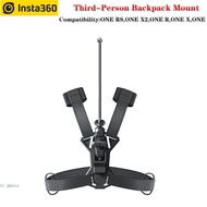 Insta360 Third-Person Backpack Mount Capture Every Angle Hands-free for Insta360 X3/X4 /ONE X2/ONE R/ONE RS 360 Camera Accessories