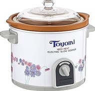Toyomi HH 3500A High Heat Slow Cooker, 3.2L White