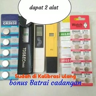 PAKET PH DAN TDS EC METER /ALAT UKUR HIDROPONIK PH AIR DAN TDS EC - YOBISOO filter air