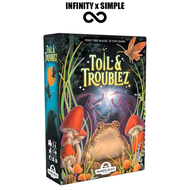 Toil & troublez trò chơi với bàn cờ vui vẻ đẩy vận may của bạn trò chơi thẻ bài 2-6 người chơi gia đ